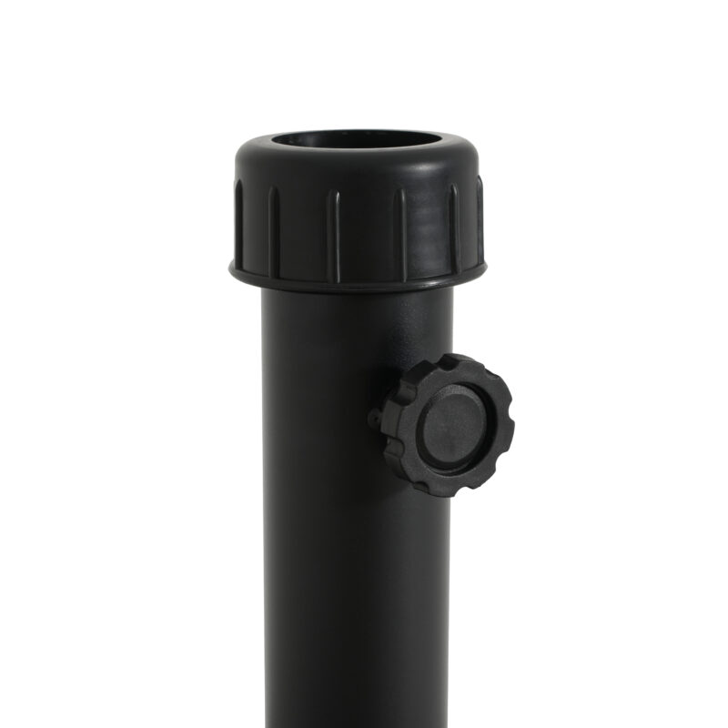 Halea Outdoor 90-pound Square Black Umbrella Base with Wheels - Image 12