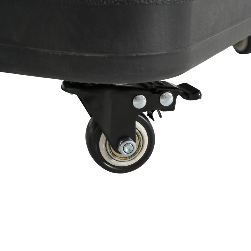 Halea Outdoor 90-pound Square Black Umbrella Base with Wheels - Image 8