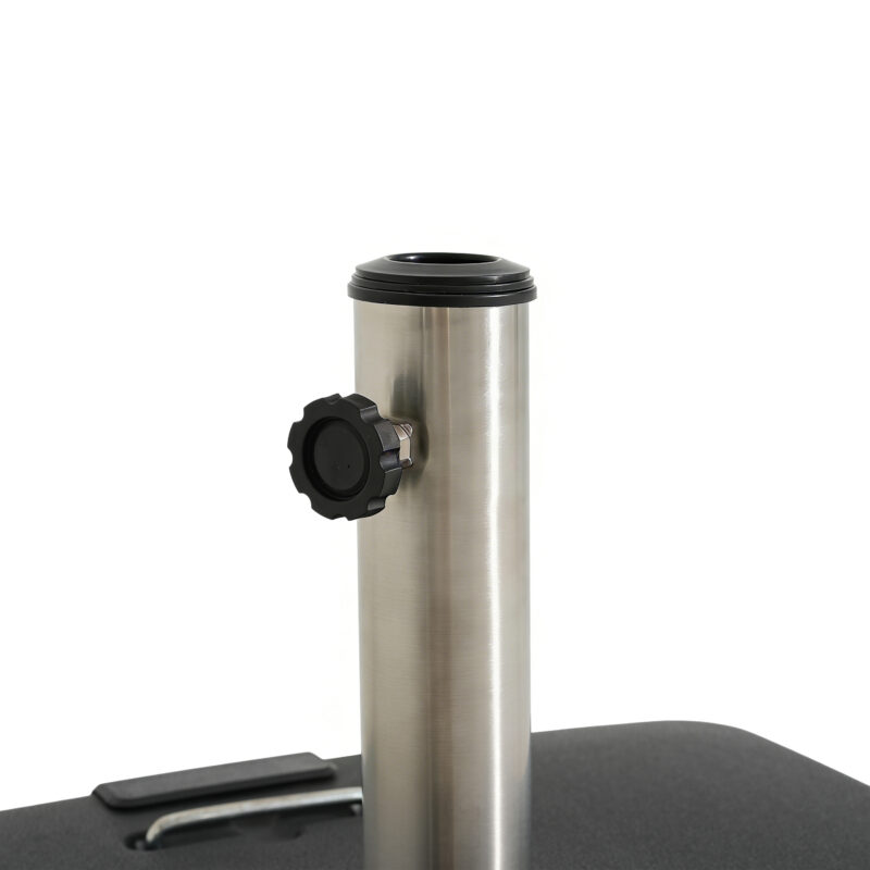 Malden Outdoor 114-pound Square Black Umbrella Base - Image 7