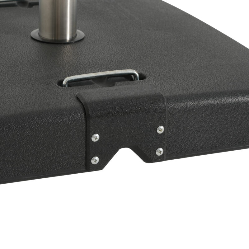Malden Outdoor 114-pound Square Black Umbrella Base - Image 6