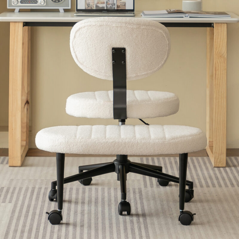 Ergonomic Office Chair – Multi-Position Cross Legged Design for Adults, Swivel Meditation & ADHD Fidget Desk Chair with Back Support & Rolling Base - Image 10