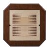 Bishop II Cherry Finish Reversible Chess Checker Game Table w/Game Tray - Image 8