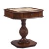 Bishop II Cherry Finish Reversible Chess Checker Game Table w/Game Tray - Image 5