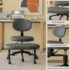 Ergonomic Office Chair – Multi-Position Cross Legged Design for Adults, Swivel Meditation & ADHD Fidget Desk Chair with Back Support & Rolling Base - Image 19