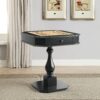 Bishop Cherry Finish Reversible Chess Checker Game Table w/Game Tray - Image 3