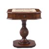 Bishop II Cherry Finish Reversible Chess Checker Game Table w/Game Tray - Image 3