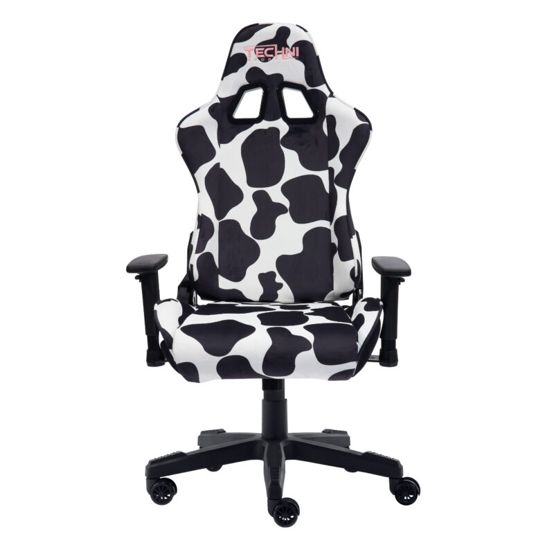 TS85 COW Print LUXX Series Gaming Chair - Image 7