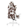 Techni Sport TS85 Brown COW Series Gaming Chair - Image 5