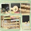 Educational Art Easel with Double-Sided Chalkboard,Kids' Easel,Interactive Toddler,All-in-One Learning Center for Toddlers with Chalkboard, Beads - Image 6