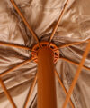 8ft Thatch Tiki Patio Umbrella, Brown - Image 10