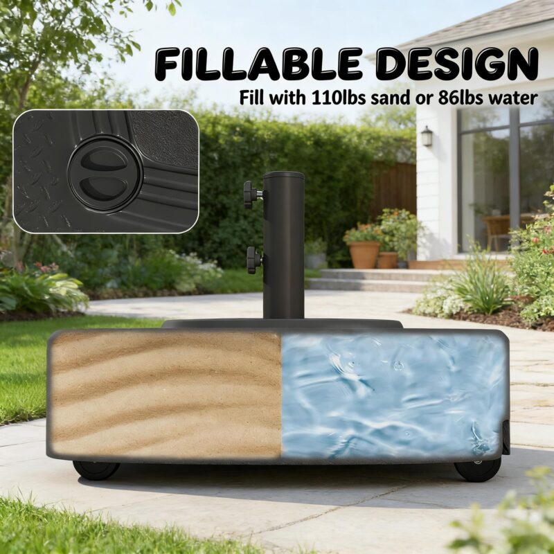 Backyard Umbrella Base,Patio Umbrella Base,Outdoor Umbrella Base - Image 9