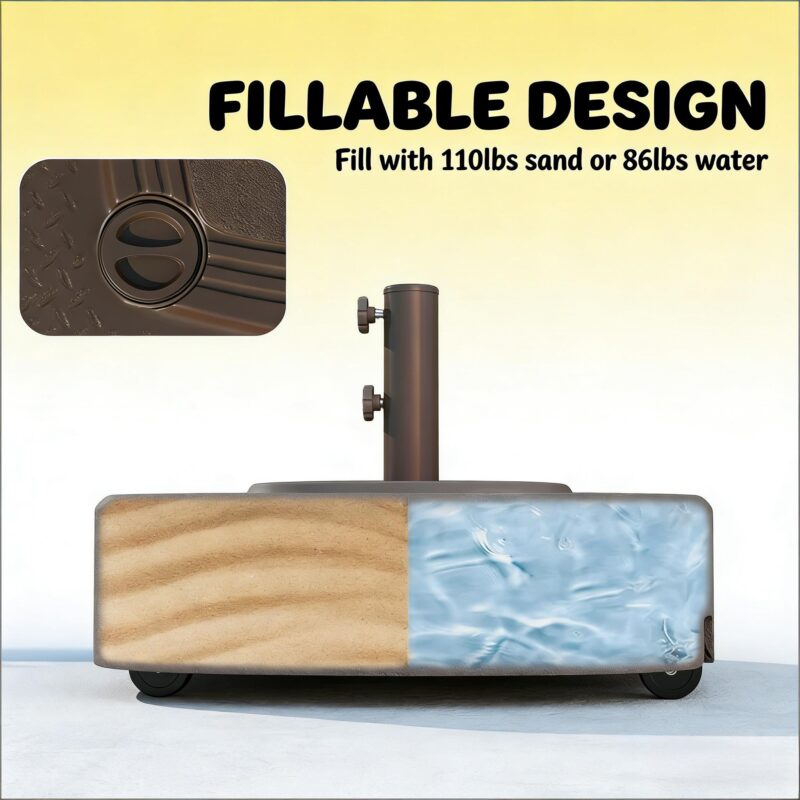Backyard Umbrella Base,Patio Umbrella Base,Outdoor Umbrella Base - Image 4