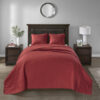 Queen Reversible Bedspread, 3-Piece Cotton Set - Image 7