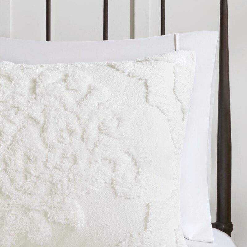Cotton Chenille Duvet Cover Set, Full Queen - Image 9