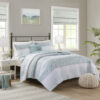 King Seersucker Quilt, 4-Piece w/ Throw Pillow - Image 16