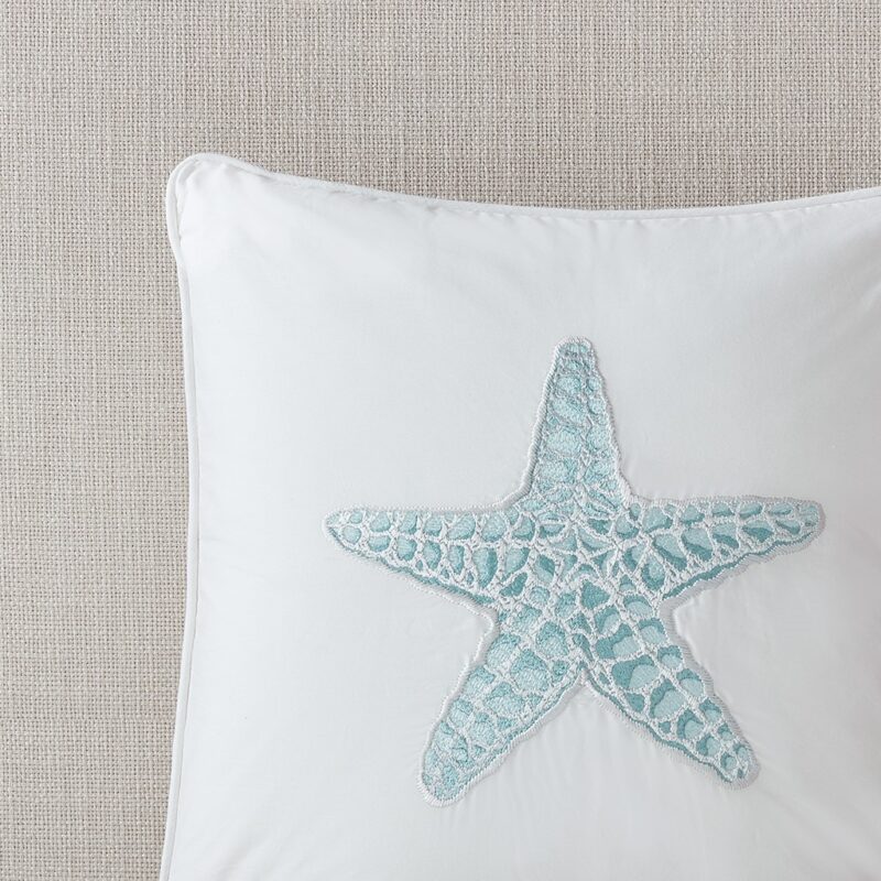 Decorative Pillow, 16x16 Cotton Embroidered - Image 3