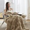 Basketweave Fur Throw, 50x60 Crystal Velvet - Image 31