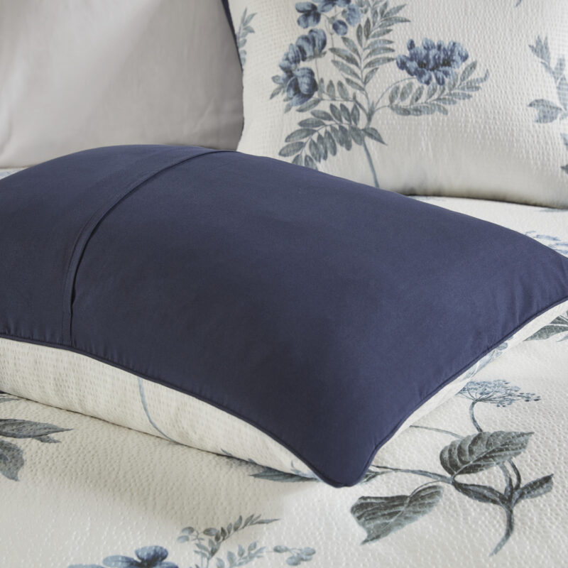 Seersucker Comforter Set, 7 Piece w/ Blanket - Image 12