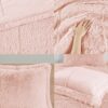 Long Fur Comforter, King Shaggy Faux Fur Set - Image 7