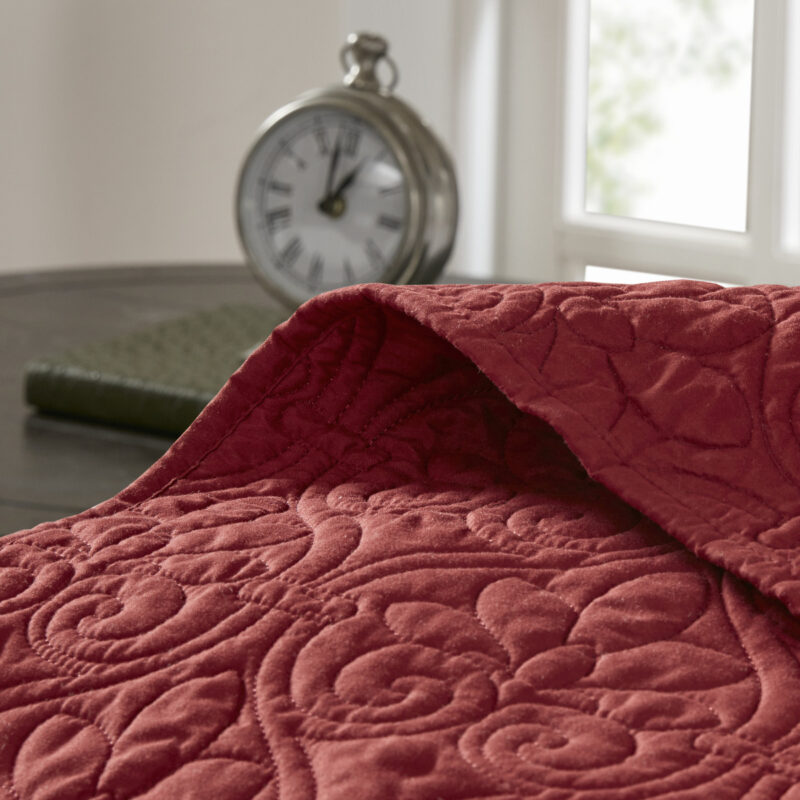 Queen Reversible Bedspread, 3-Piece Cotton Set - Image 5