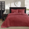 Queen Reversible Bedspread, 3-Piece Cotton Set - Image 3