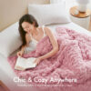 Faux Fur Throw Blanket, 50x60 for Couch - Image 19