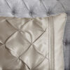 7 Piece Tufted Comforter Set, Cal King Taupe - Image 7