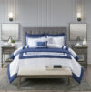 Comforter & Quilt Set, 8 Piece Navy Full Queen - Image 2