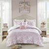 Floral Paisley Comforter Set, Twin Size