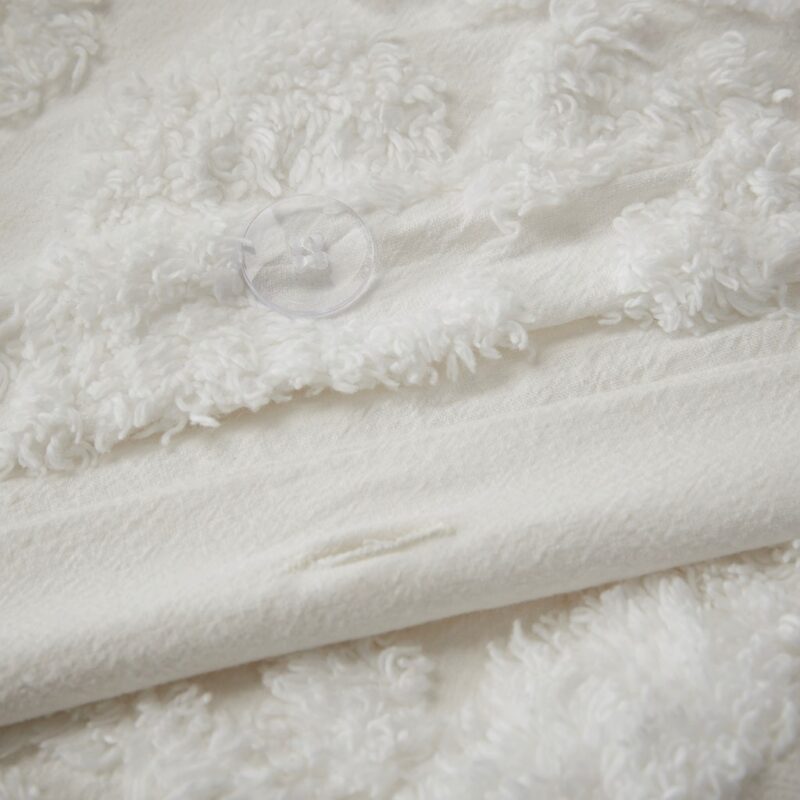 Cotton Chenille Duvet Cover Set, Full Queen - Image 7