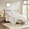 King Size Faux Fur Comforter, Plush Mini Set