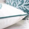 Seahorse Throw Pillow, 20x20 Velvet Blue - Image 6