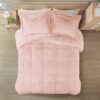 Long Fur Comforter, King Shaggy Faux Fur Set - Image 3