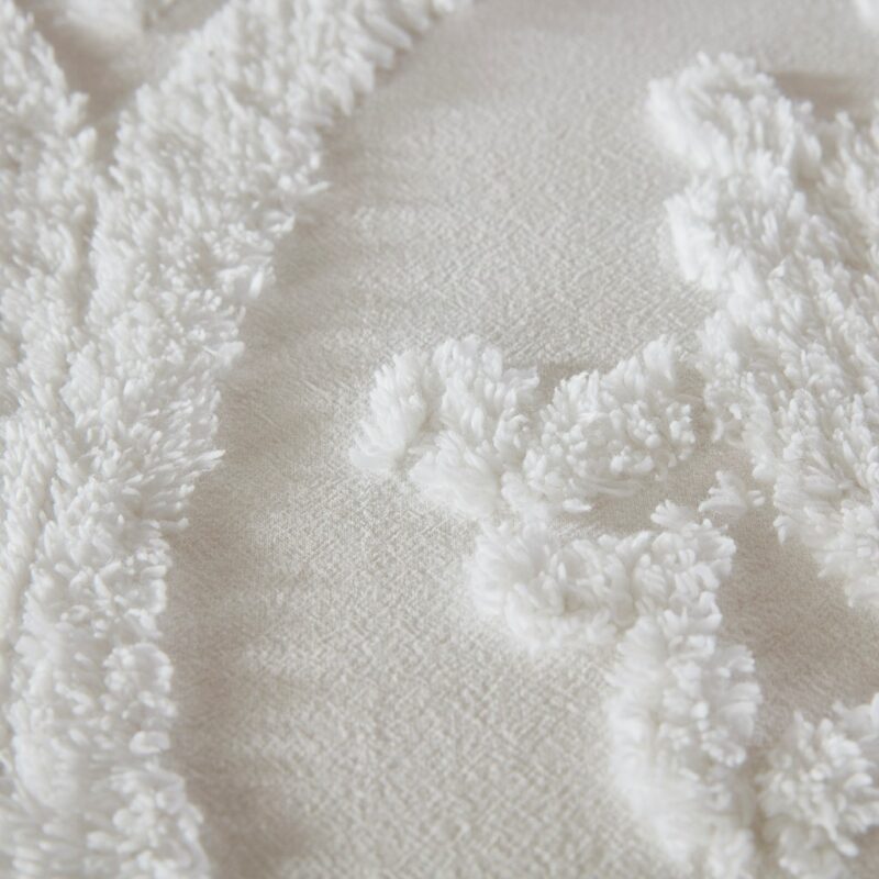 Cotton Chenille Duvet Cover Set, Full Queen - Image 3