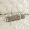 7 Piece Tufted Comforter Set, Cal King Ivory - Image 4