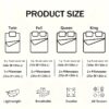 Twin Size Duvet Cover, Big Flower Floral Print - Image 7