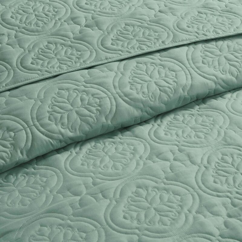 3 Piece Reversible Bedspread Set, King Size - Image 9