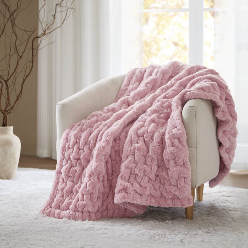 Faux Fur Throw Blanket, 50x60 for Couch - Image 16