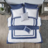 Comforter & Quilt Set, 8 Piece Navy Full Queen - Image 4