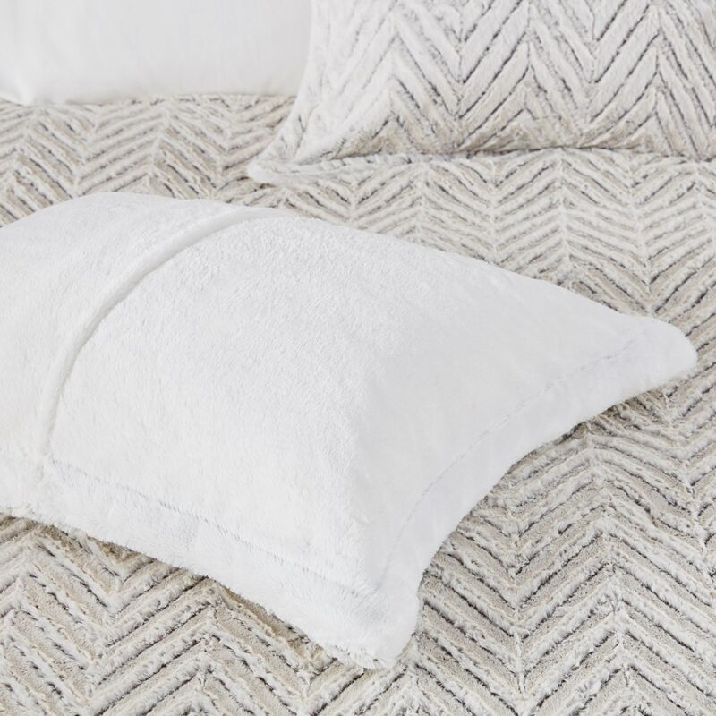Down Alternative Comforter, Twin Plush Faux Fur - Image 4