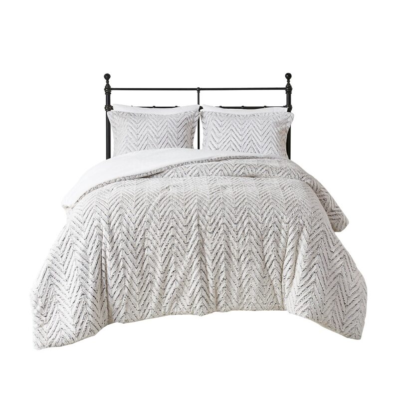 Down Alternative Comforter, Twin Plush Faux Fur - Image 10
