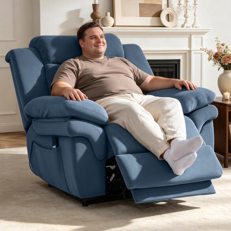 450 Lbs Oversized Power Recliner for Big & Tall, Extra Wide Recliner Chair - Image 2